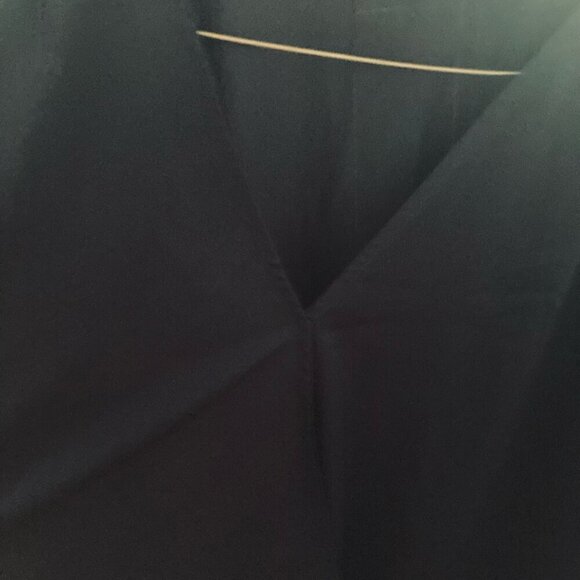 Bloomchic black V-neck, pullover, blouse, soft silky - Picture 1 of 2